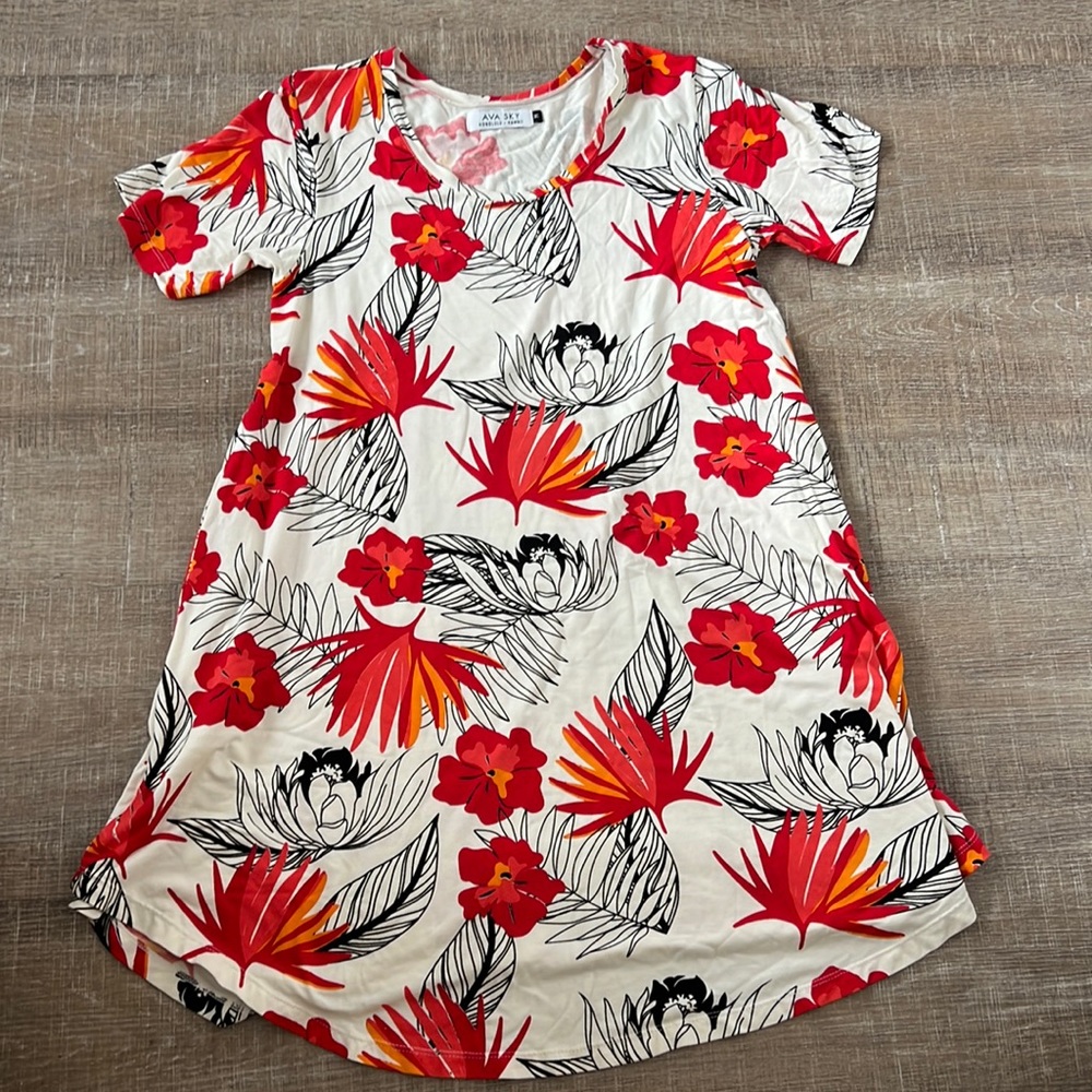 Ava Sky Dress
